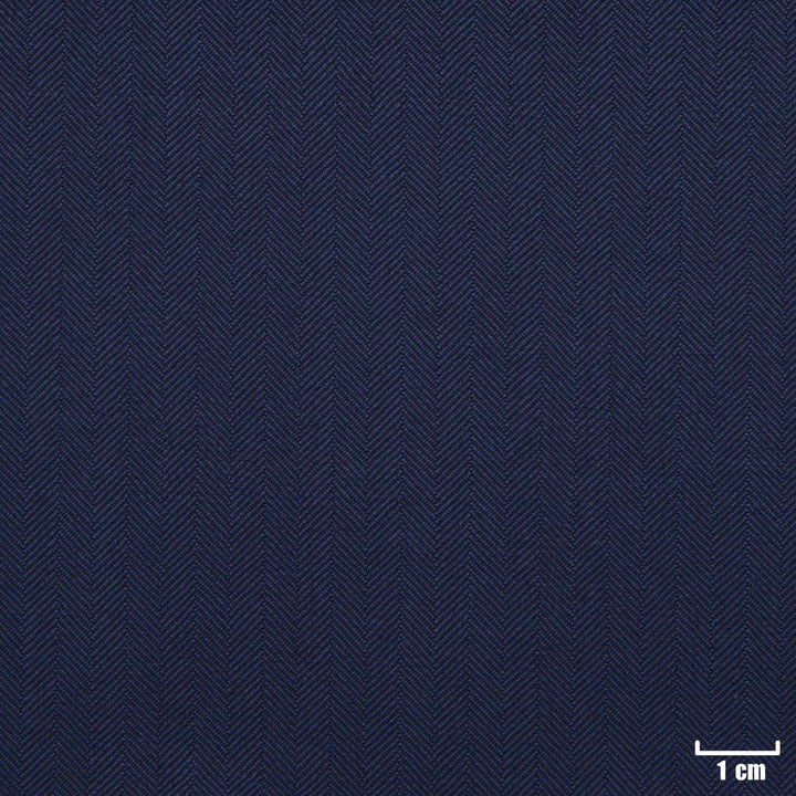VBC Blue Herringbone Suit