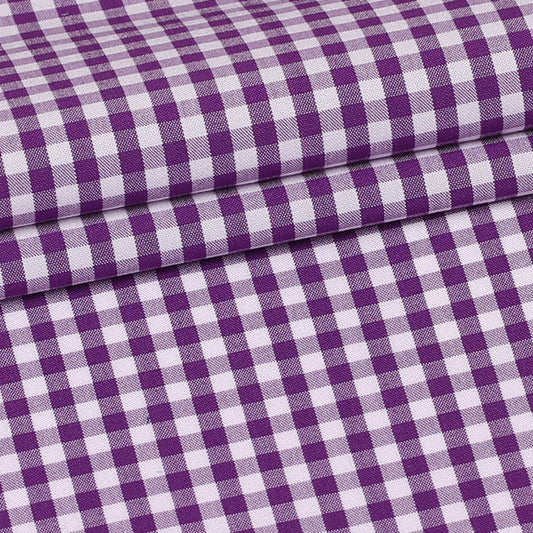 Purple Plaid Bamboo Shirt