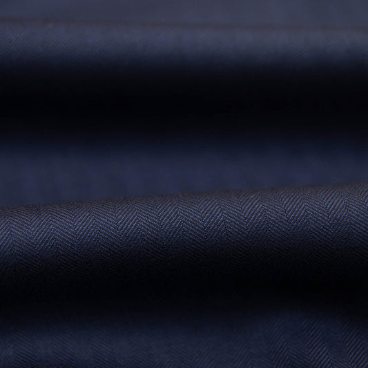 VBC Blue Herringbone Suit